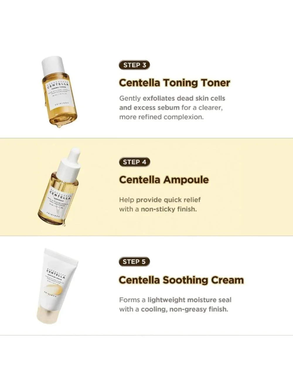 Korean Travel Skincare Set - 5 Travel Size Essentials: Toner, Serum, Cleanser
